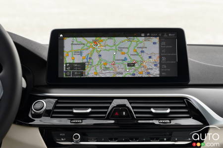 Écran de la BMW Série 5